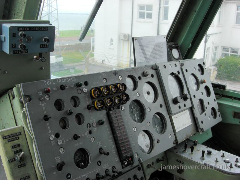 BH7 at the 2009 Hovershow - Main instrument panel (credit: James Rowson).